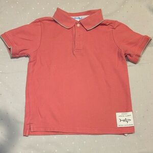 EUC Janie and Jack Coral Polo Shirt | Toddler size 4